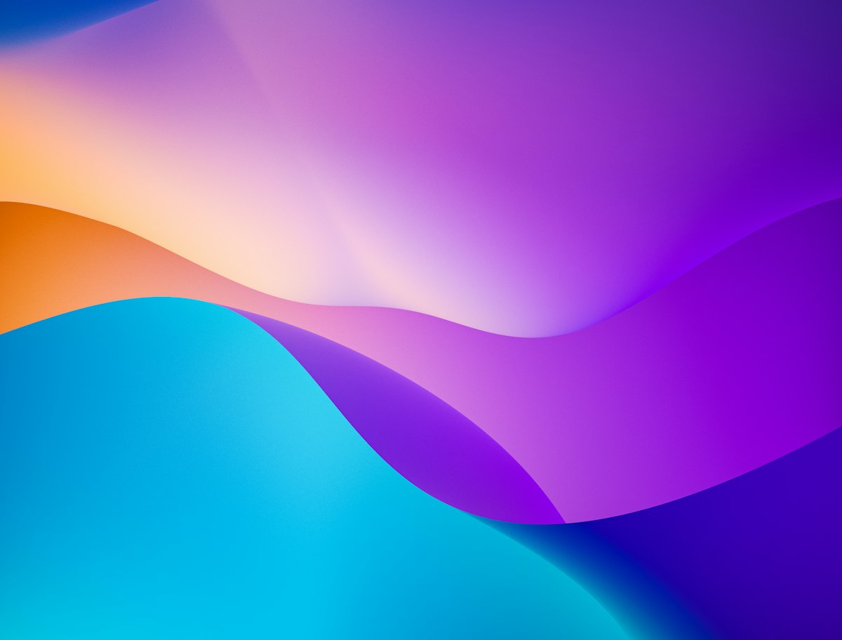 Abstract colorful digital shapes suggesting encryption keys