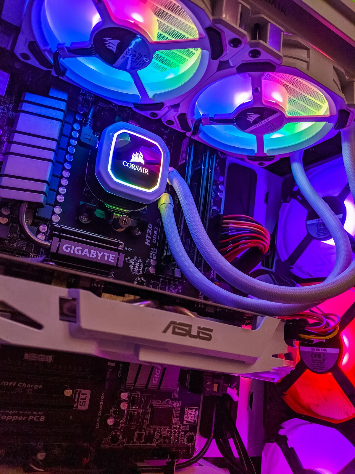 Graphics processing hardware and electronics on a workbench