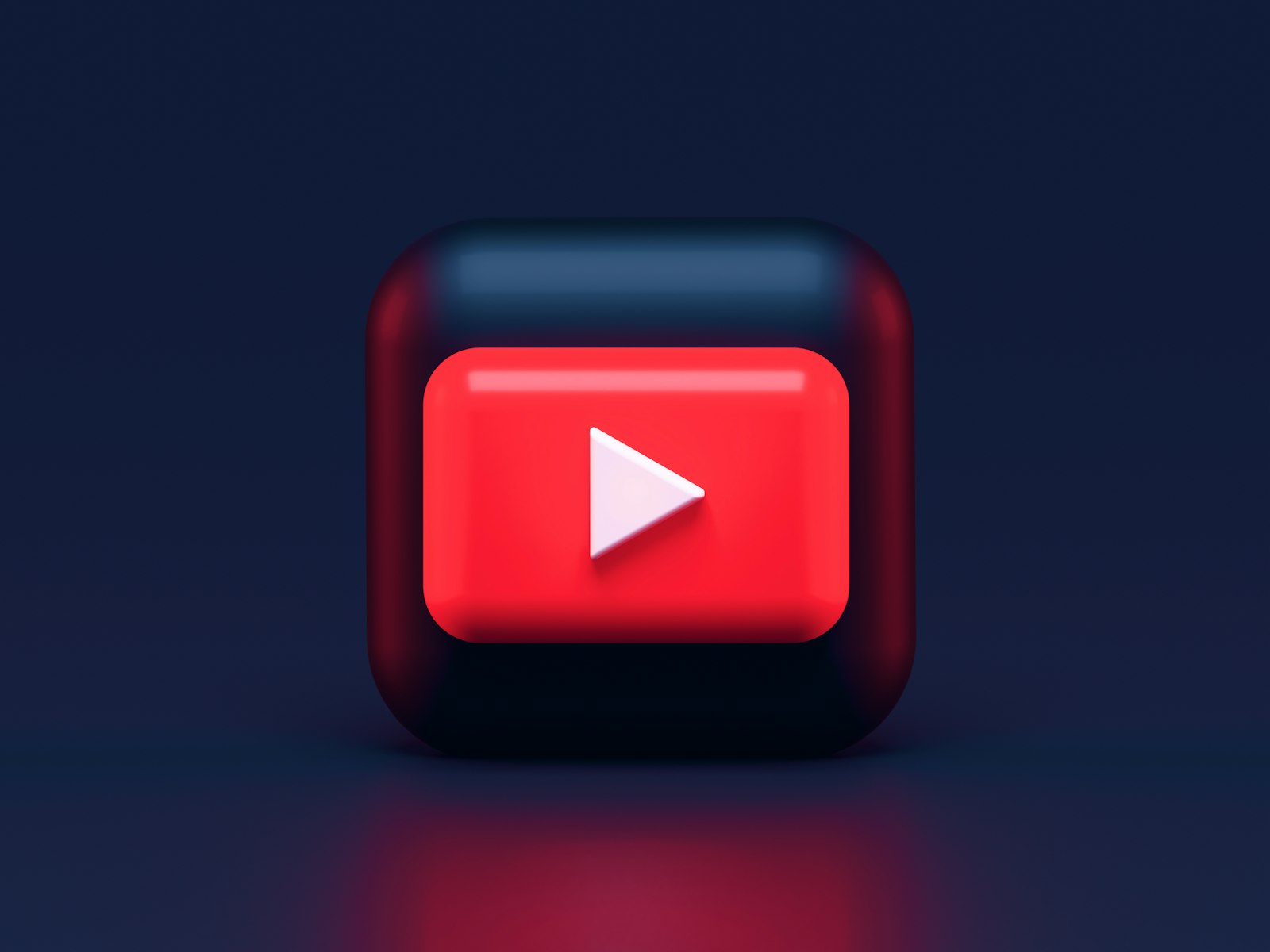 Smartphone screen showing the YouTube app icon